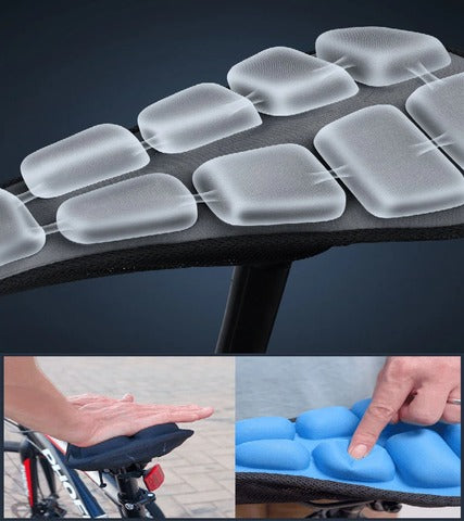 Housse Selle de Vélo Gonflable 3D