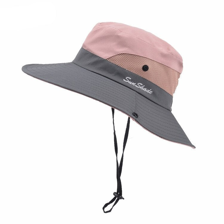 Chapeau anti-UV pliable pour femme
