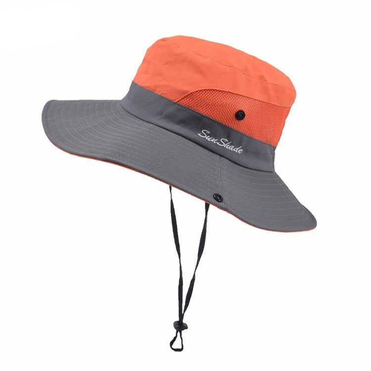 Chapeau anti-UV pliable pour femme