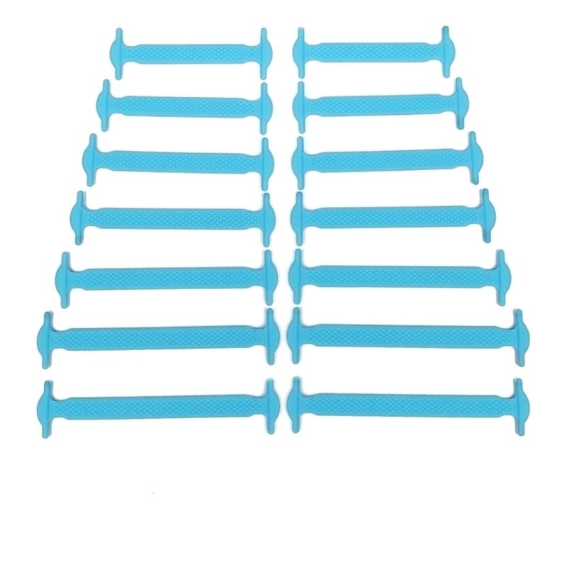 QUICK LAZY SHOELACE - 14x Lacets en silicone sans laçage
