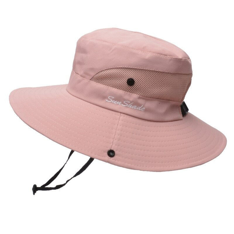 Chapeau anti-UV pliable pour femme