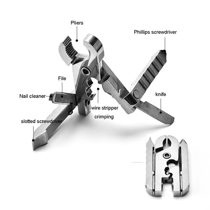 Mini outil multifonction 10 en 1