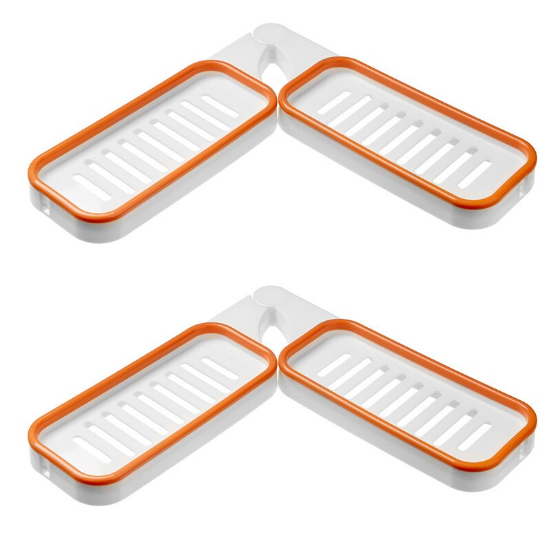 Étagère d'angle rotative de salle de bain