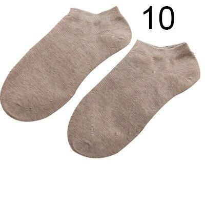 Chaussettes d'été en Fibre de Bambou - Lots de 10 Paires
