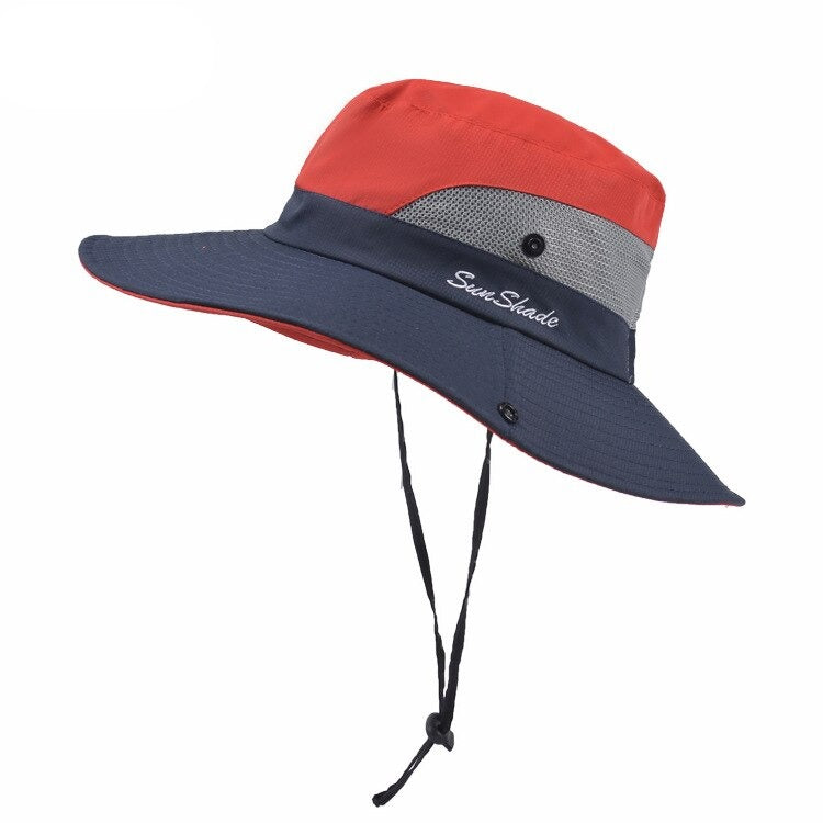 Chapeau anti-UV pliable pour femme