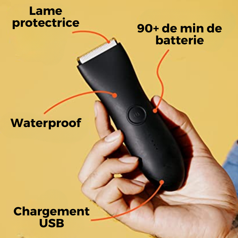 Tondeuse douce et délicate - Parties intimes