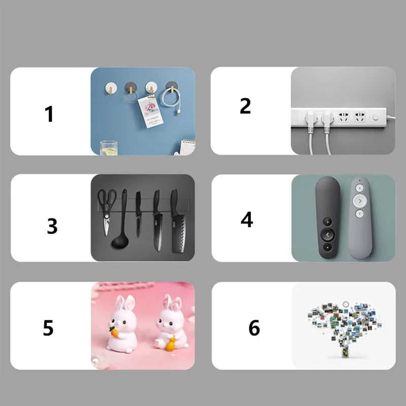 Adhésif Double Face Puissant et Discret pour Objets Lourds