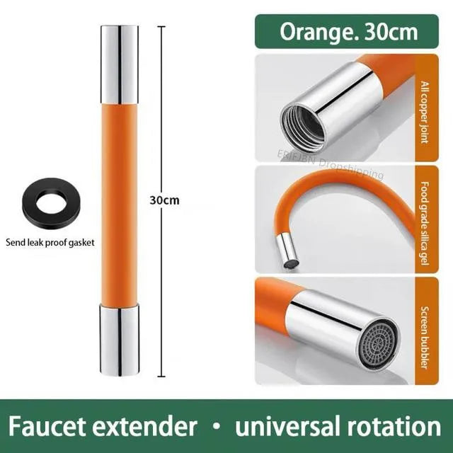 Extension de Robinet Universelle & Rotative à 360° en Silicone