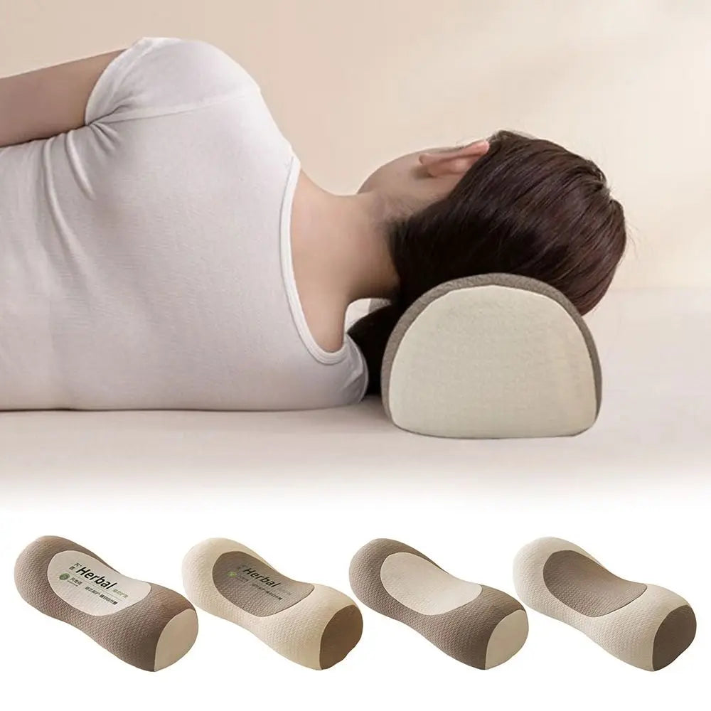 Oreiller Cervical en Sarrasin Respirant – Soutien Ergonomique du Cou et de la Colonne