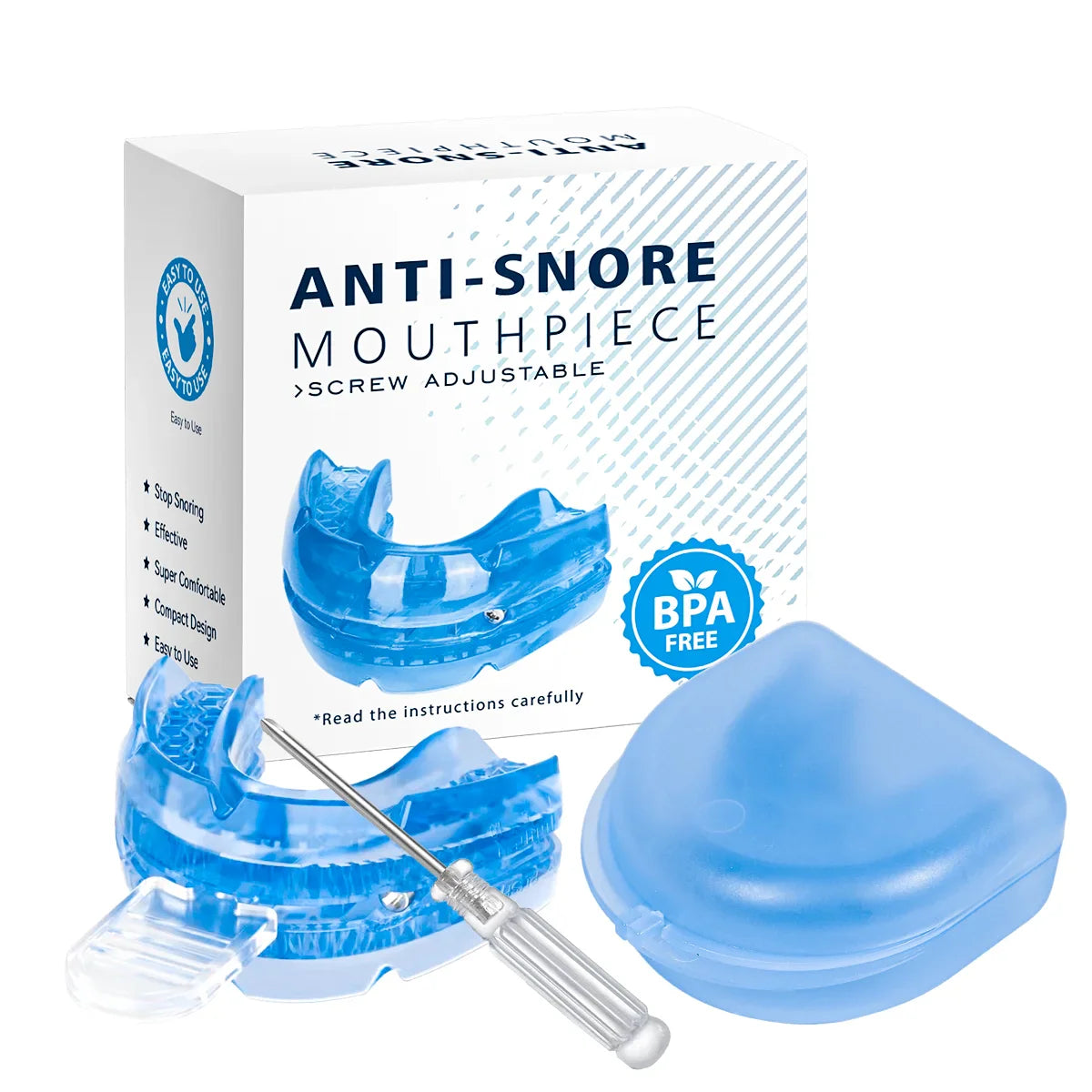 SILENCE SLEEP - Anti-Snoring & Anti-Apnea Mouthpiece