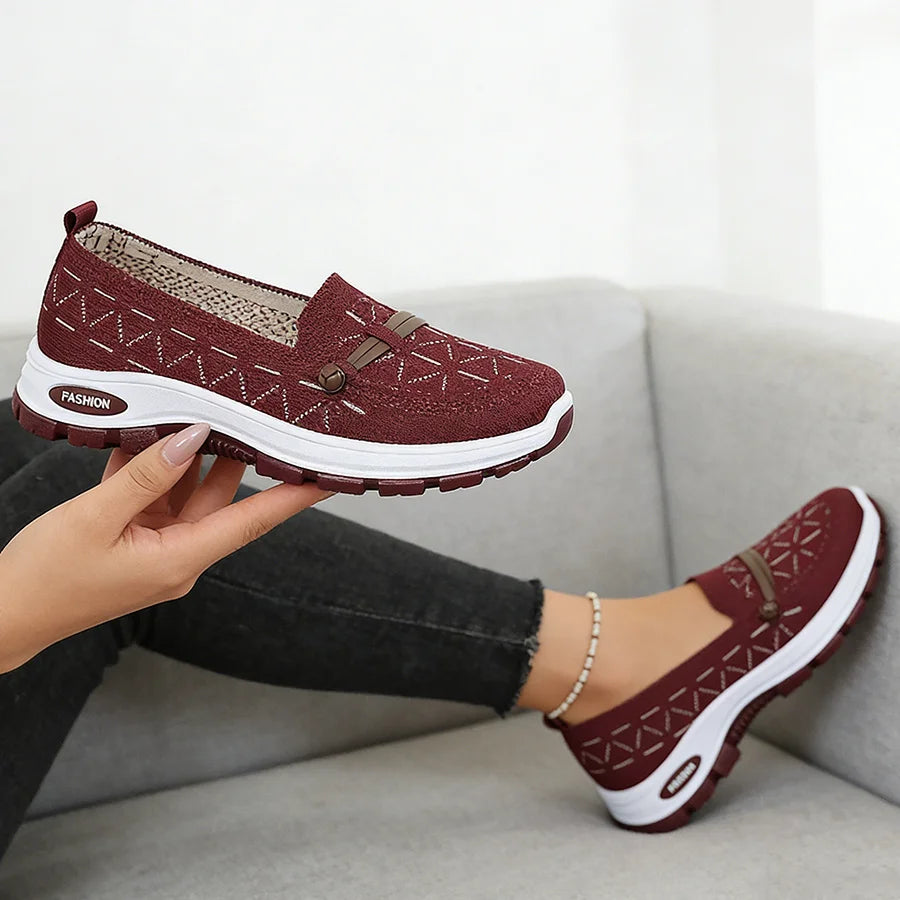 Chaussures Faciles à Enfiler avec Soutien Optimal Voûte Plantaire - Légères & Antiderapantes