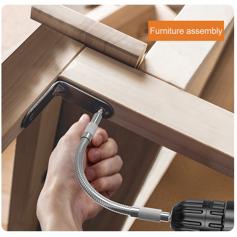 Rallonge flexible pour tournevis et perceuse