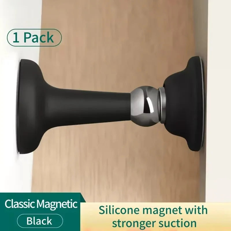 Butée de Porte Magnétique en Silicone – Sans Perçage, Silencieuse & Anti-Collision