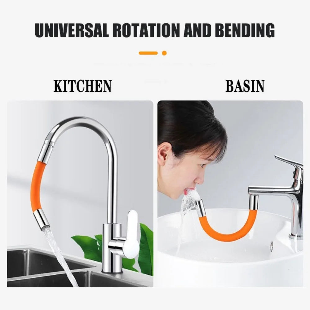 Extension de Robinet Universelle & Rotative à 360° en Silicone