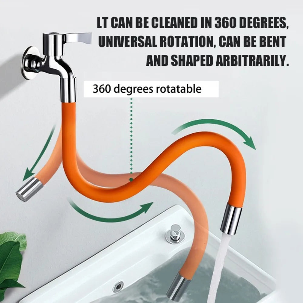 Extension de Robinet Universelle & Rotative à 360° en Silicone