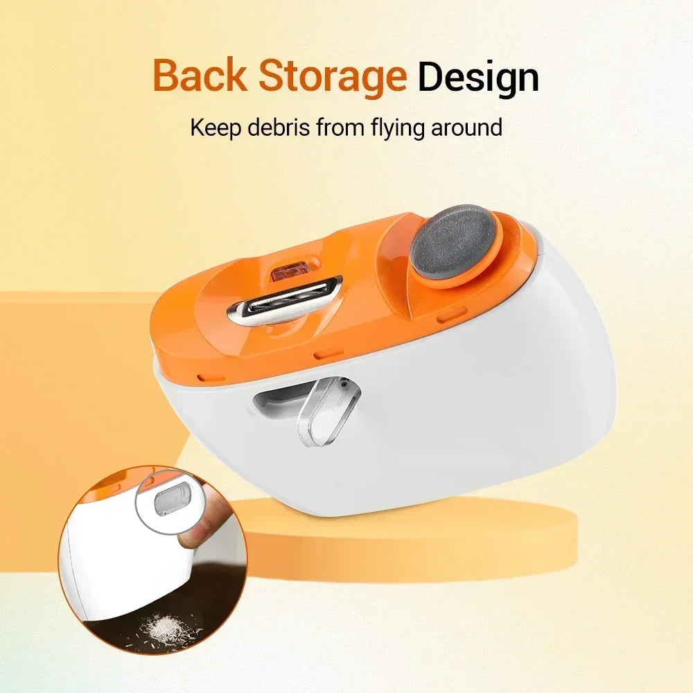 Coupe-Ongles Électrique Innovant - Polissage et Coupe