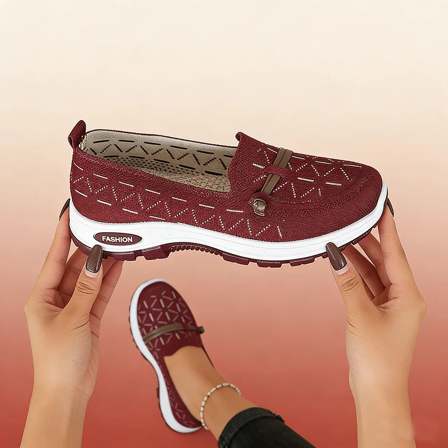 Chaussures Faciles à Enfiler avec Soutien Optimal Voûte Plantaire - Légères & Antiderapantes