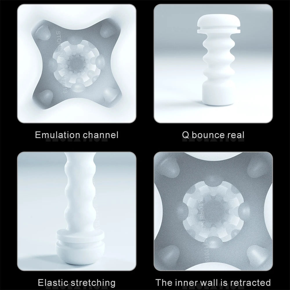 PLEASURE - Sextoy 4 en 1 Vibro, Succion & Mouvement de langue