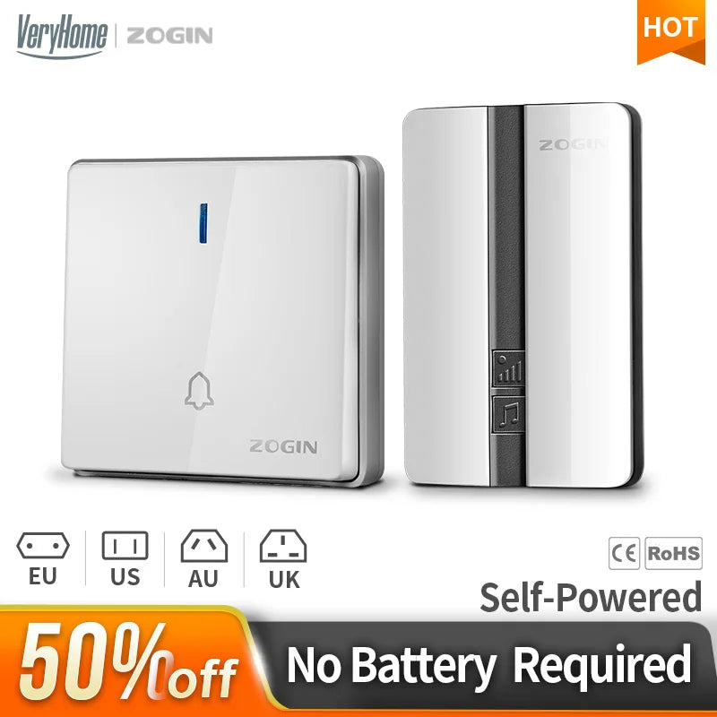 Carillon sans-fil auto- et waterproof - Nouvelle Génération