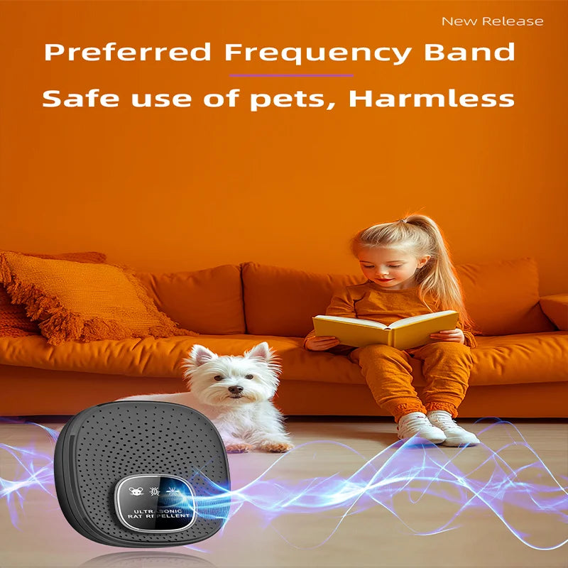 Répulsif Ultrasonique – Anti-Nuisibles Intérieur