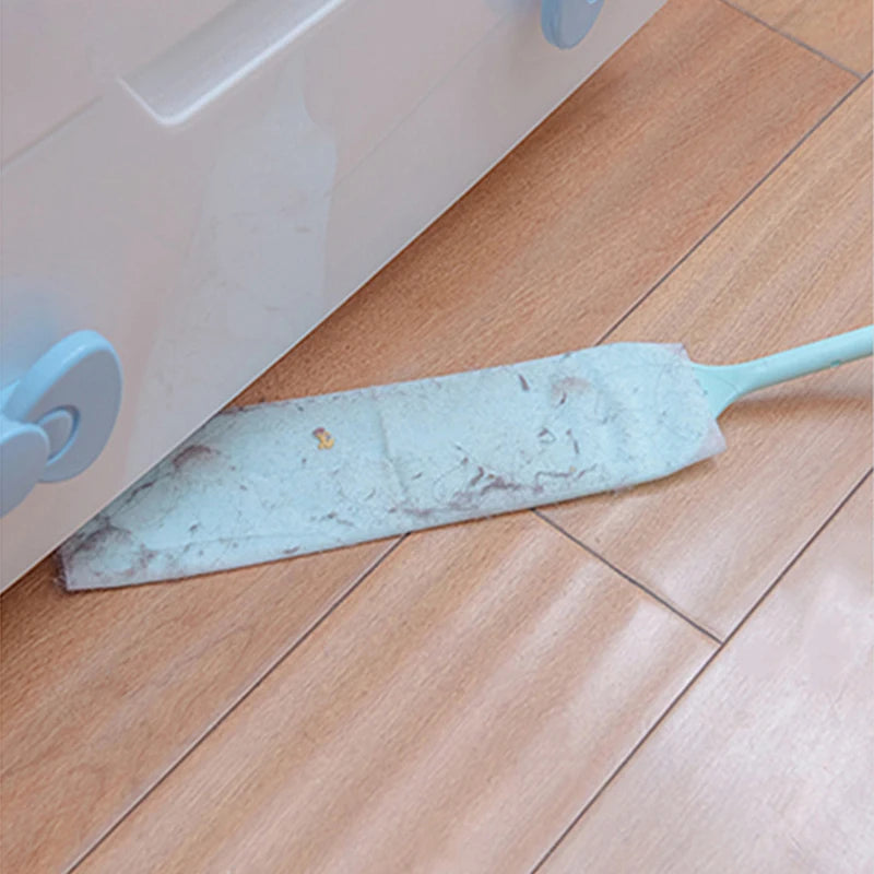 Brosse Dépoussiérante Ultra-Fine à Long Manche – Pour Dessous et Entre les Meubles + 10 Lingettes OFFERTES