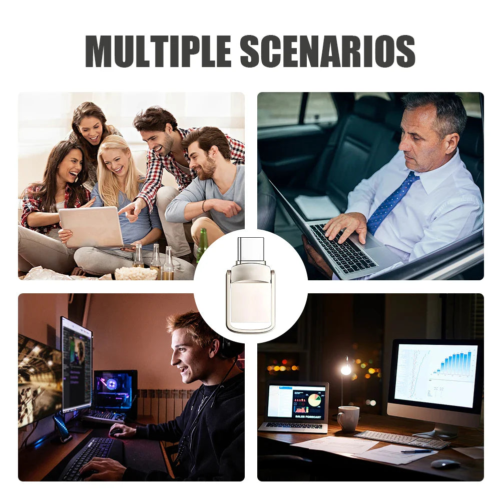 Clé USB Étanche & Antichoc - 2 To