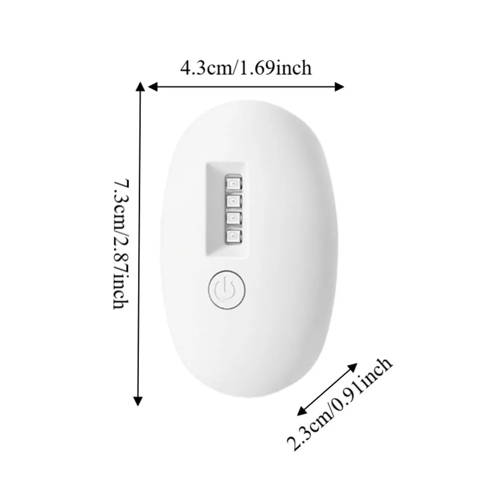 USB Rechargeable Portable UV Sterilizing Lamp - Mini Disinfector for Toilets, Shoe Cabinet, and Home
