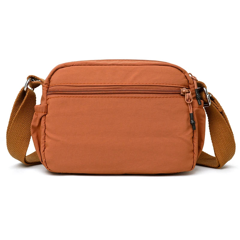 Sac Bandoulière Femme – Nylon Imperméable, Style Décontracté et Polyvalent