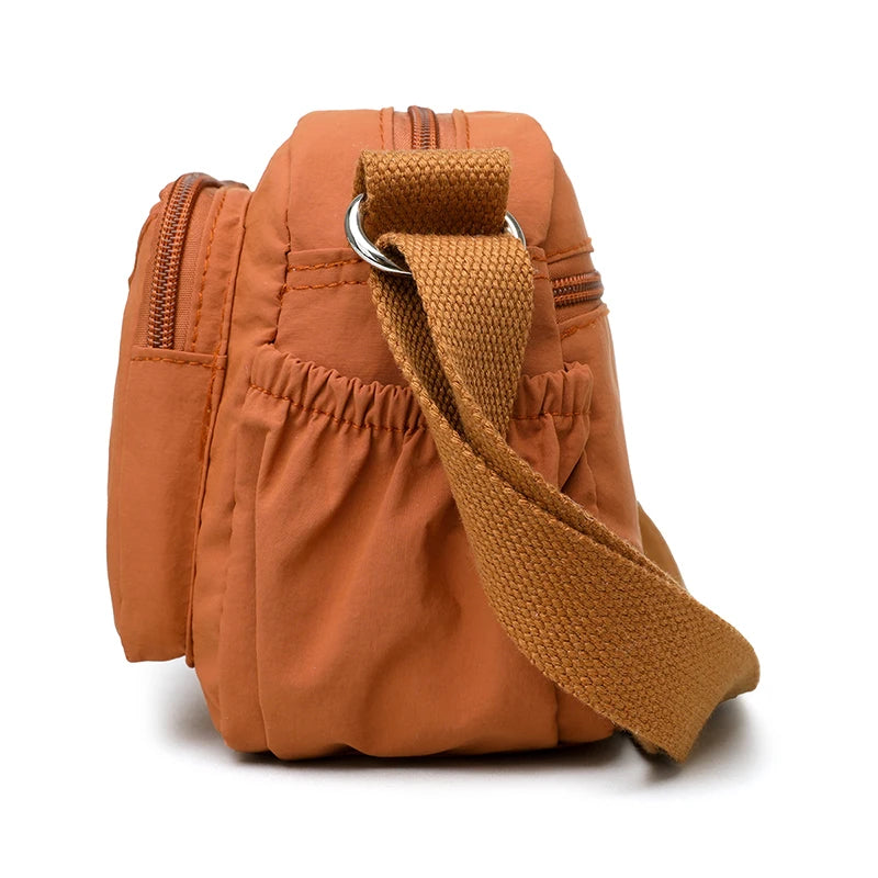 Sac Bandoulière Femme – Nylon Imperméable, Style Décontracté et Polyvalent