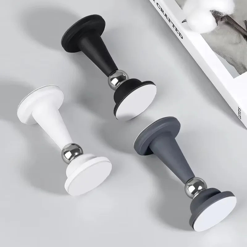 Butée de Porte Magnétique en Silicone – Sans Perçage, Silencieuse & Anti-Collision