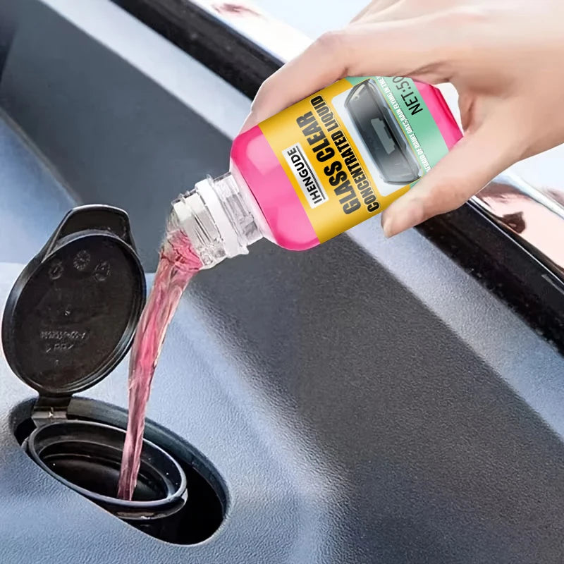 Liquide Essuie-Glace Imperméable & Anti-buée - Restaure la Clarté du Verre