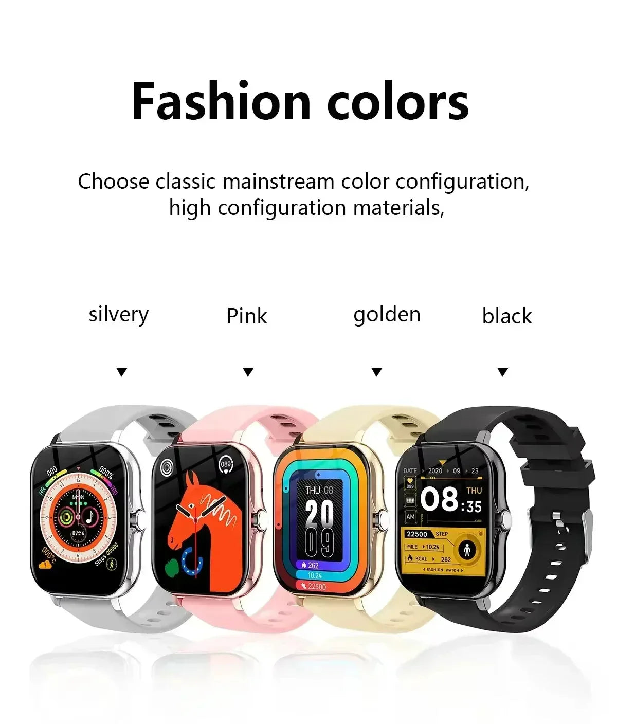 Montre Connectée Multifonction + Ecouteurs Bluetooth OFFERTS
