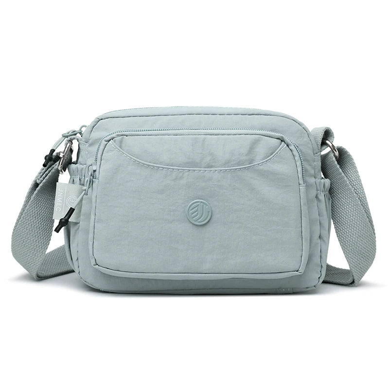 Sac Bandoulière Femme – Nylon Imperméable, Style Décontracté et Polyvalent