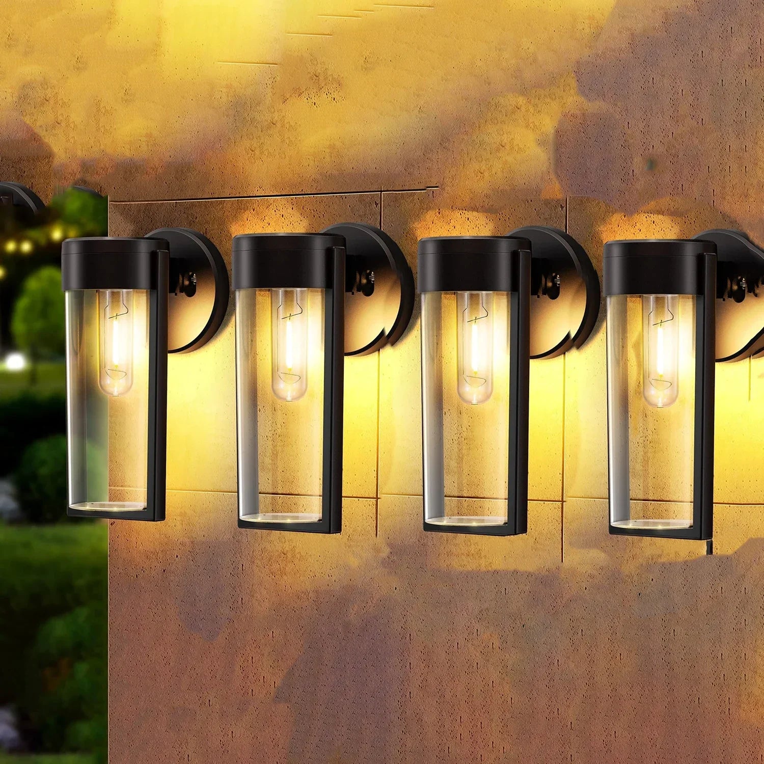 Lanterne Murale Solaire IP65 Automatique - Jardin & Terrasse