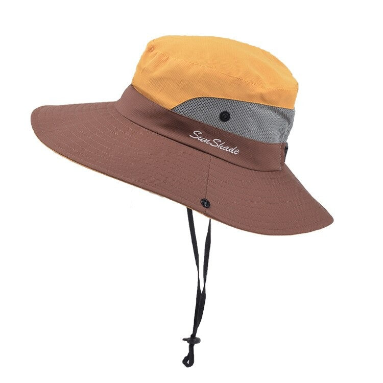 Chapeau anti-UV pliable pour femme