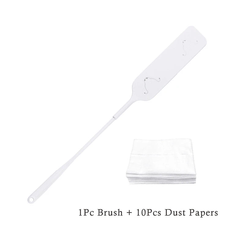Brosse Dépoussiérante Ultra-Fine à Long Manche – Pour Dessous et Entre les Meubles + 10 Lingettes OFFERTES
