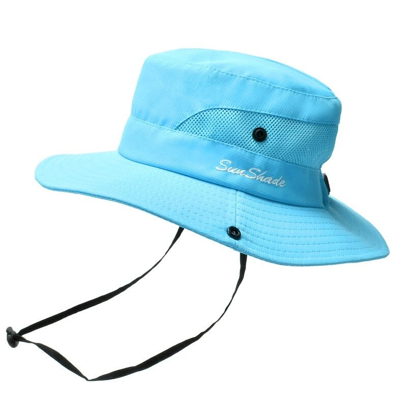 Chapeau anti-UV pliable pour femme