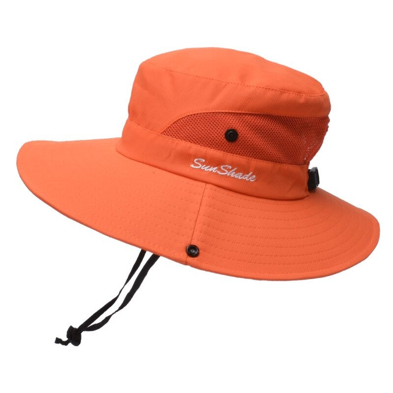 Chapeau anti-UV pliable pour femme