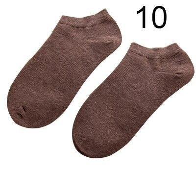 Chaussettes d'été en Fibre de Bambou - Lots de 10 Paires