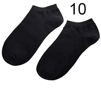 Chaussettes d'été en Fibre de Bambou - Lots de 10 Paires