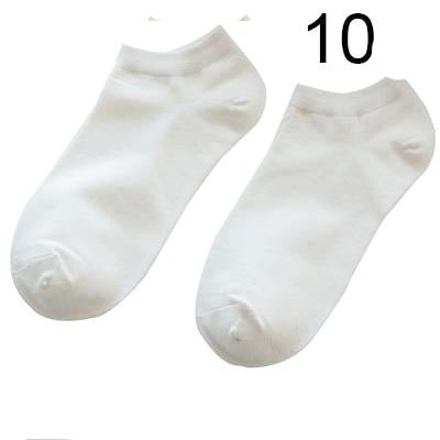 Chaussettes d'été en Fibre de Bambou - Lots de 10 Paires