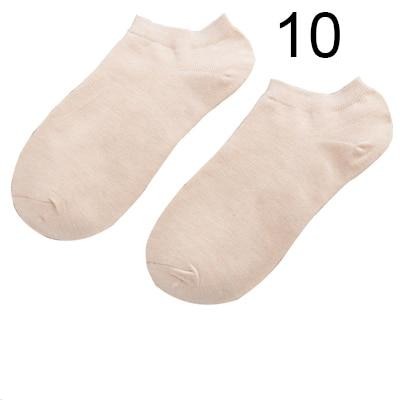 Chaussettes d'été en Fibre de Bambou - Lots de 10 Paires