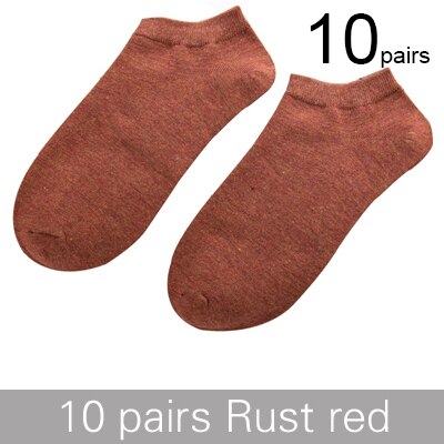 Chaussettes d'été en Fibre de Bambou - Lots de 10 Paires
