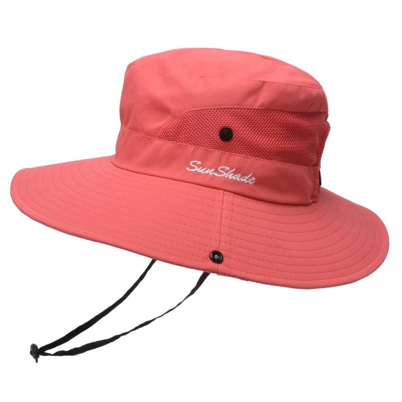 Chapeau anti-UV pliable pour femme
