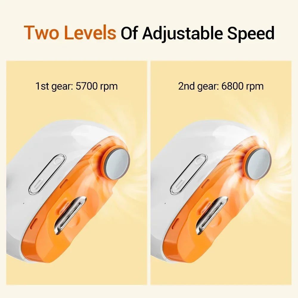 Coupe-Ongles Électrique Innovant - Polissage et Coupe