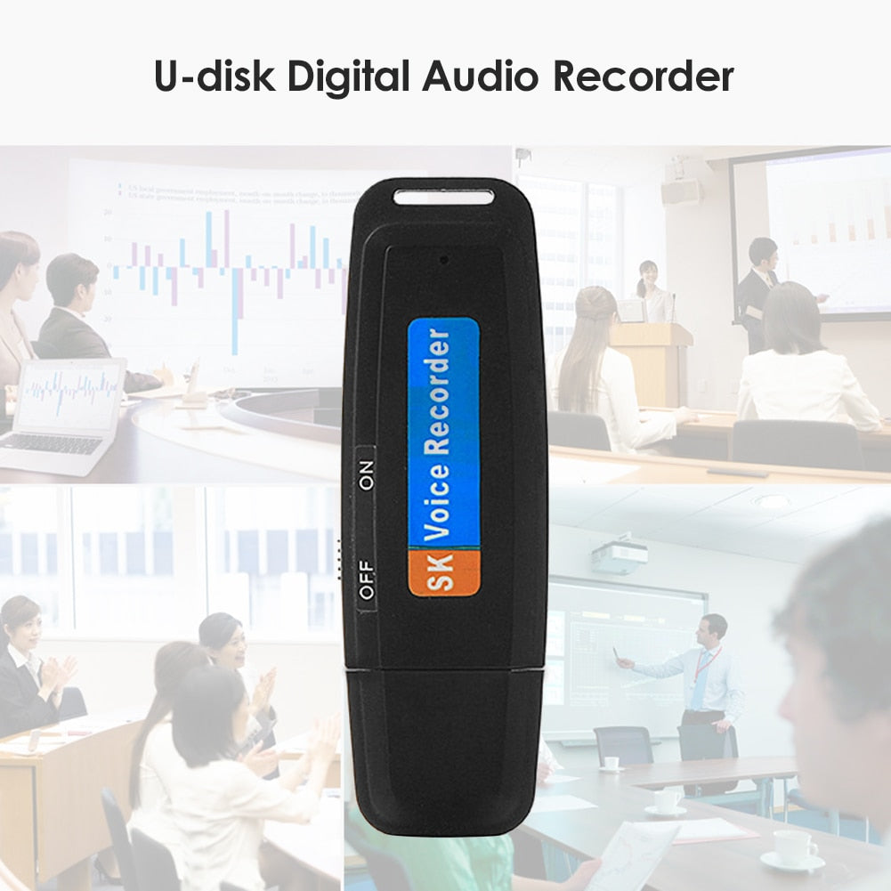 Enregistreur vocal USB + Carte SD 32 GB OFFERTE