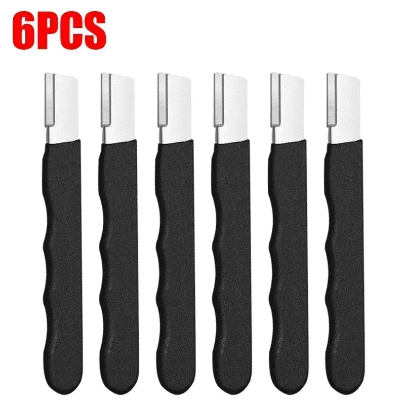 Lot de 10 Affûteurs Portables Multifonctions – Aiguiseur pour Couteaux, Ciseaux, Haches et Outils
