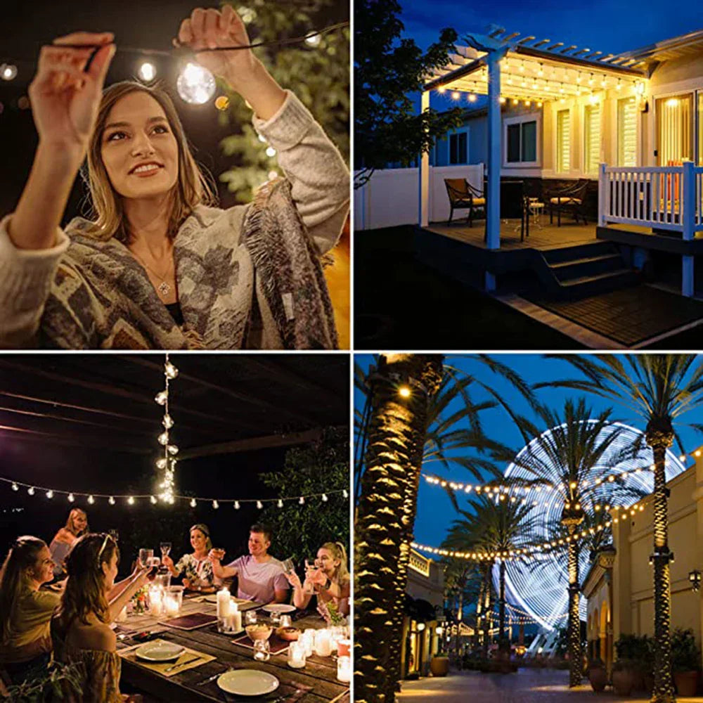 Guirlande Lumineuse Extérieure Guinguette - 7 à 26M