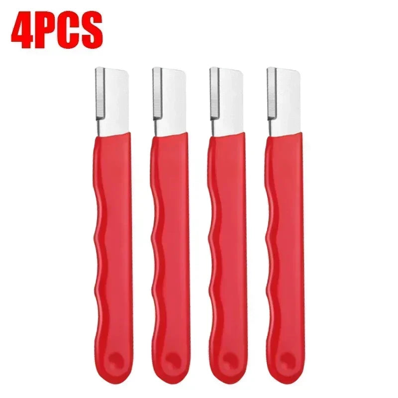 Lot de 10 Affûteurs Portables Multifonctions – Aiguiseur pour Couteaux, Ciseaux, Haches et Outils