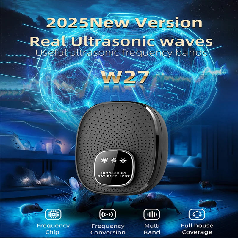 Répulsif Ultrasonique – Anti-Nuisibles Intérieur